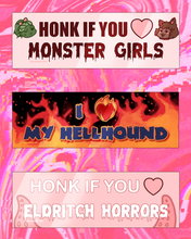 Load image into Gallery viewer, Bumper Stickers for Monster Lovers