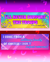Load image into Gallery viewer, Respectful &amp; Polite Society Bumper Stickers
