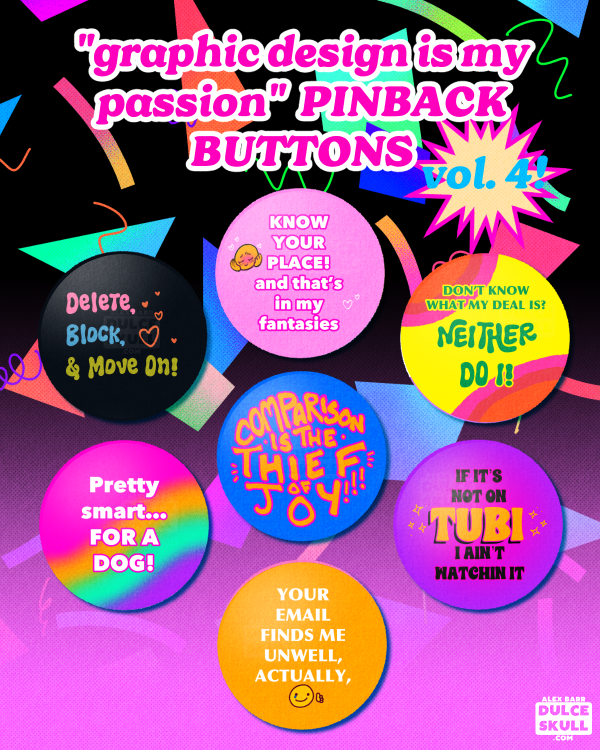 Queer Pinback Buttons (vol. 4)