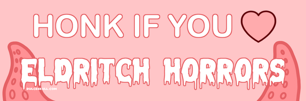 Bumper Stickers for Monster Lovers