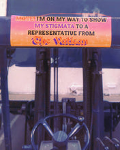Load image into Gallery viewer, Niche Catholic Upbringing Bumper Stickers
