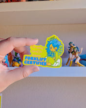 Load image into Gallery viewer, Forklift Ceritified Angel Sticker
