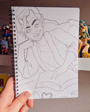 Load image into Gallery viewer, Queer Demon Babe Coloring Book!
