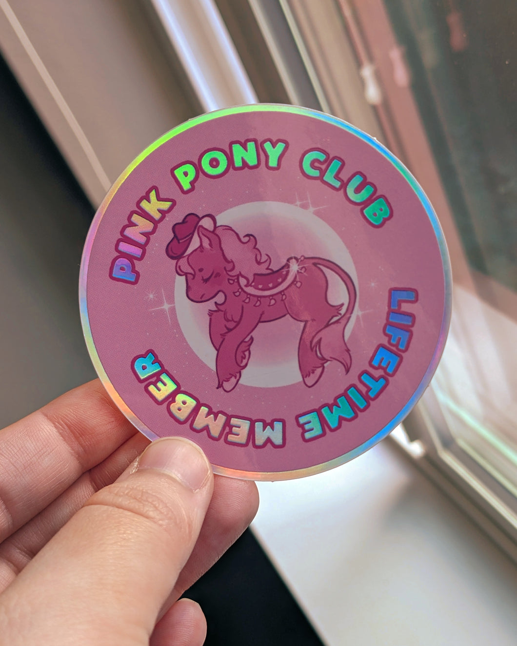 Pink Pony Club Sticker