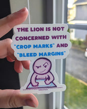 Load image into Gallery viewer, CROP MARKS &amp; BLEED MARGINS Sticker
