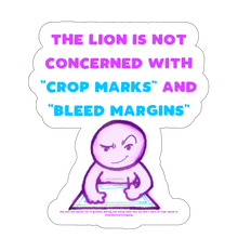 Load image into Gallery viewer, CROP MARKS &amp; BLEED MARGINS Sticker
