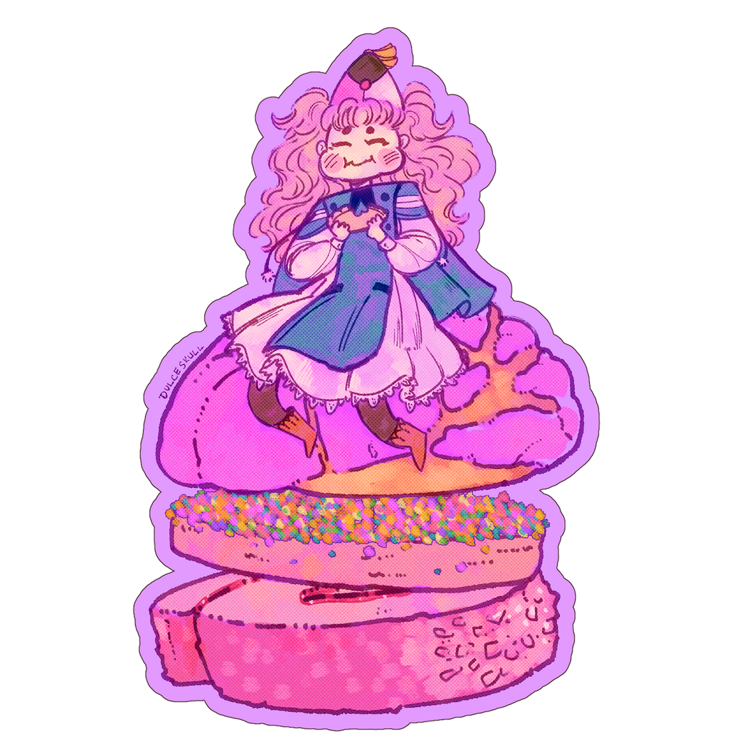 Tetia with Pan Dulce Sticker