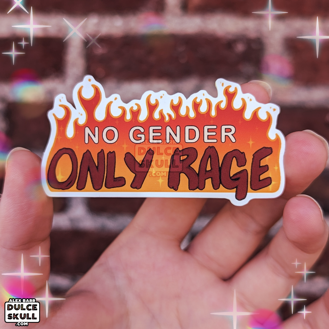 No Gender, Only Rage Sticker