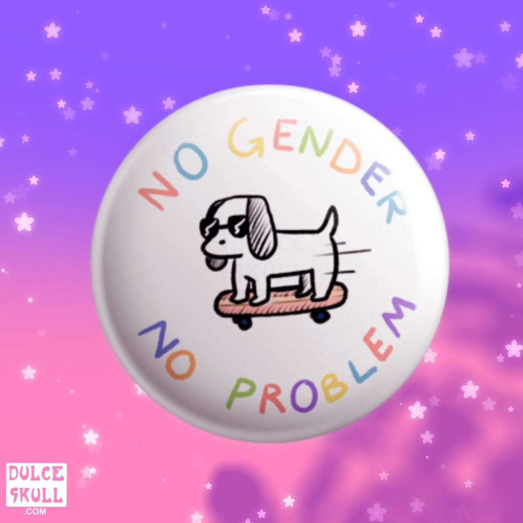 No Gender, No Problem Button