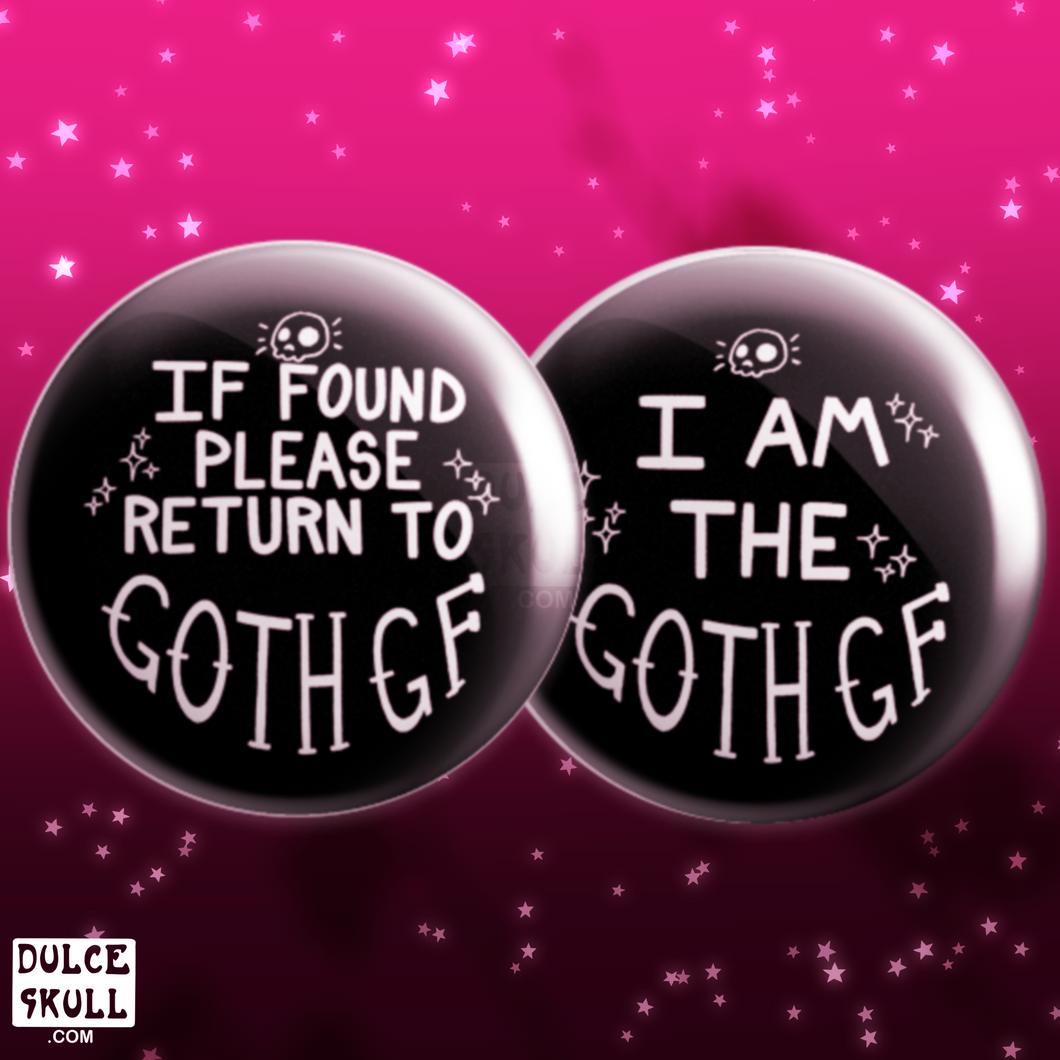 Goth GF Button Set