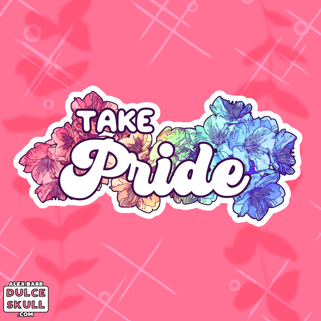 Take Pride Vinyl Sticker